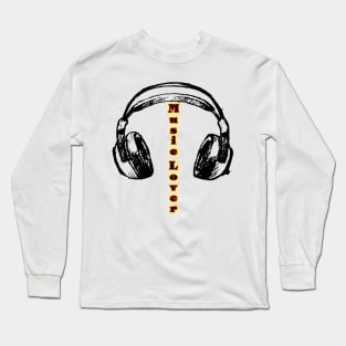 MUSIC LOVER Long Sleeve T-Shirt